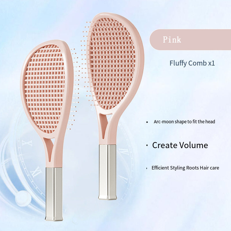 Hair Comb Tennis Racket Fluffy Combs High Skull Top Hair Artifact Airbag Cushion Massage Comb Barber Tools Hair Detangler Hairbrush For Thick Hair Self Cleaning Curly Hair Brush For Curly Hair Hair Comb Tennis Racket Fluffy Combs High Skull Top Hair Artifact Airbag Cushion Massage Comb Barber Tools Hair Detangler Hairbrush For Thick Hair Self Cleaning Curly Hair Brush For Curly Hair
